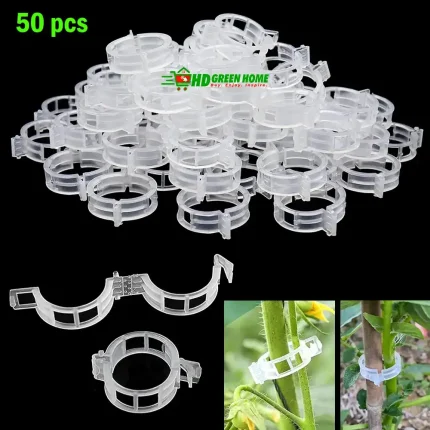 50 pcs x Garden Plant Clips for Climbing Plants Reusable Plant Binding Clips
